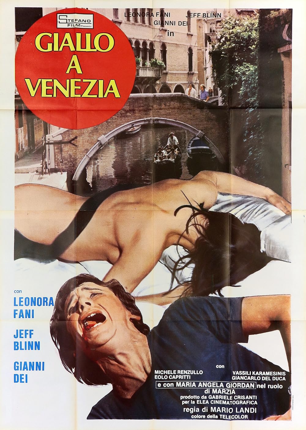 Giallo A Venezia (1979) 720p BluRay English Adult Movie ESubs [950MB]