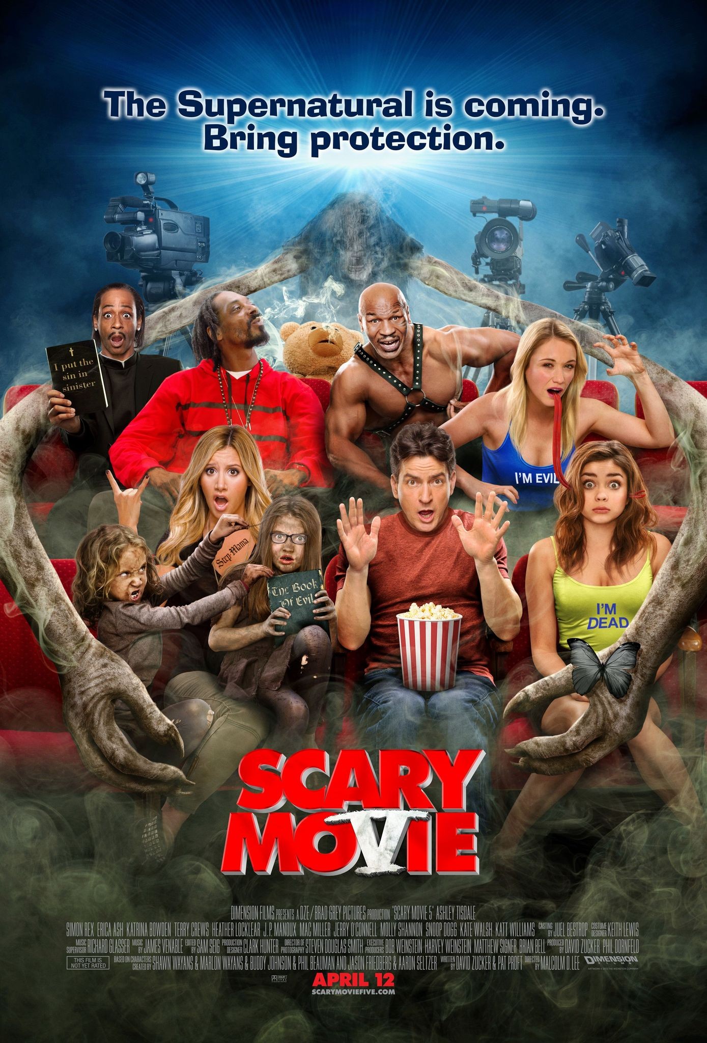 Scary Movie 5 (2013) 480p BluRay Full English Movie ESubs [300MB]