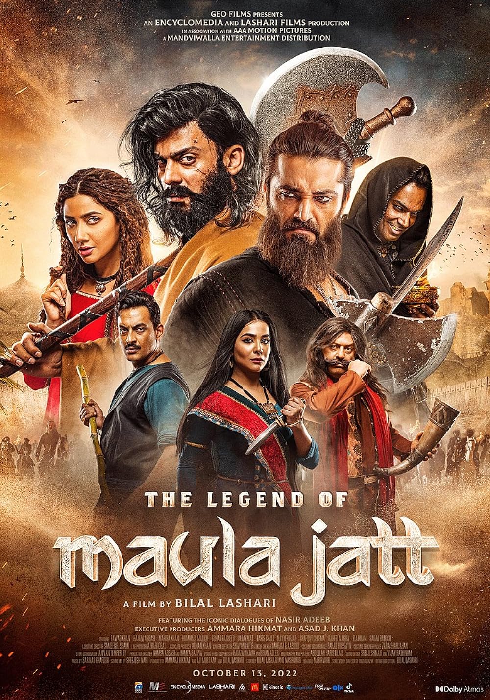 The Legend of Maula Jatt (2022) 720p HDCAMRip Full Urdu Movie [1GB]